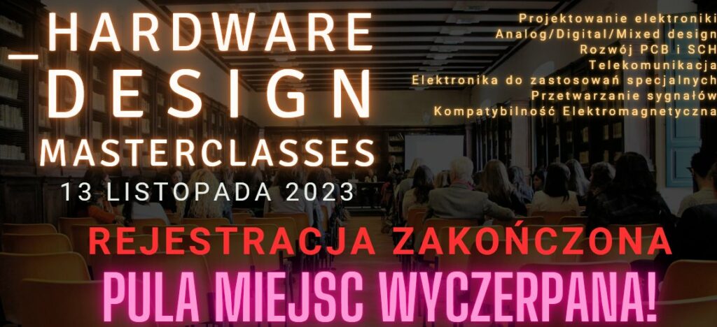 Konferencja  dla Elektroników Konstruktorów 13/11/2023 (mamy to!)